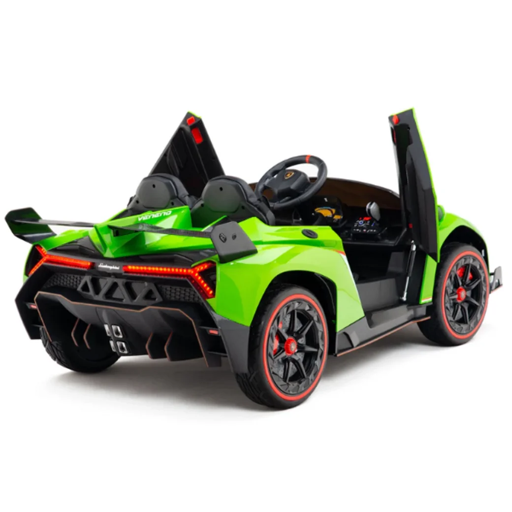 Mașinuța electrică LAMBORGHINI VENENO, 12V7Ah, motor 12V390x4 (25W*4), roti EVA