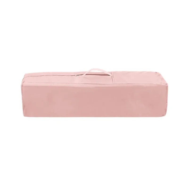 Patut pliabil cu 2 nivele KikkaBoo Milky Way Pink foto