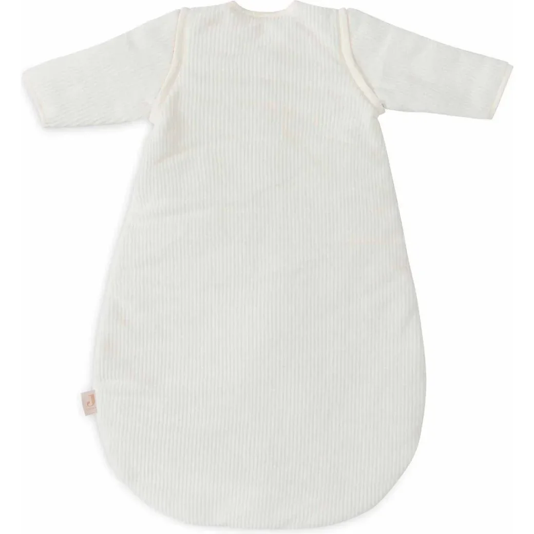 Спальный мешок со съемными рукавами Jollein Rib Ivory, 110 см foto