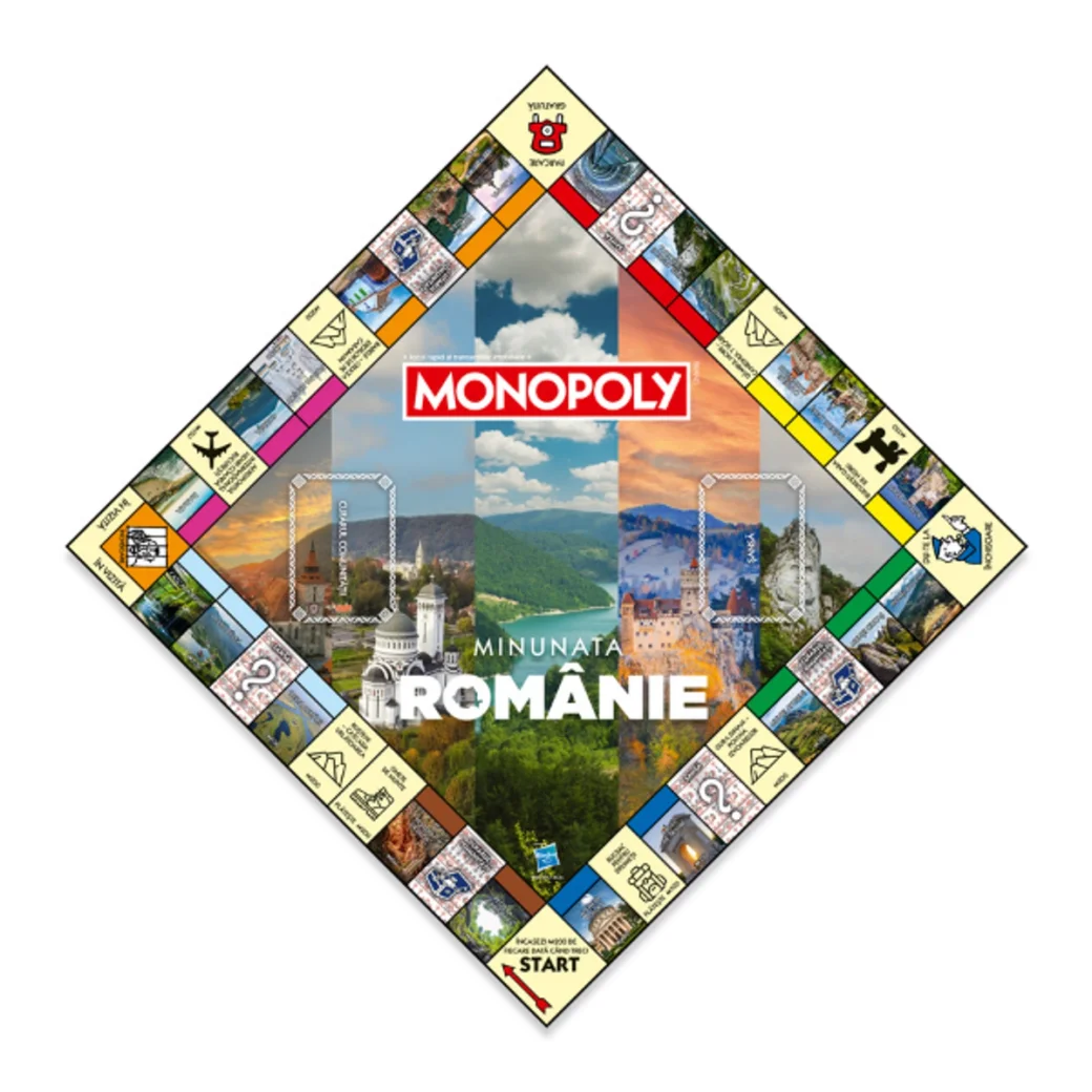 Настольная игра Monopoly "Прекрасная Румыния" (рум.)