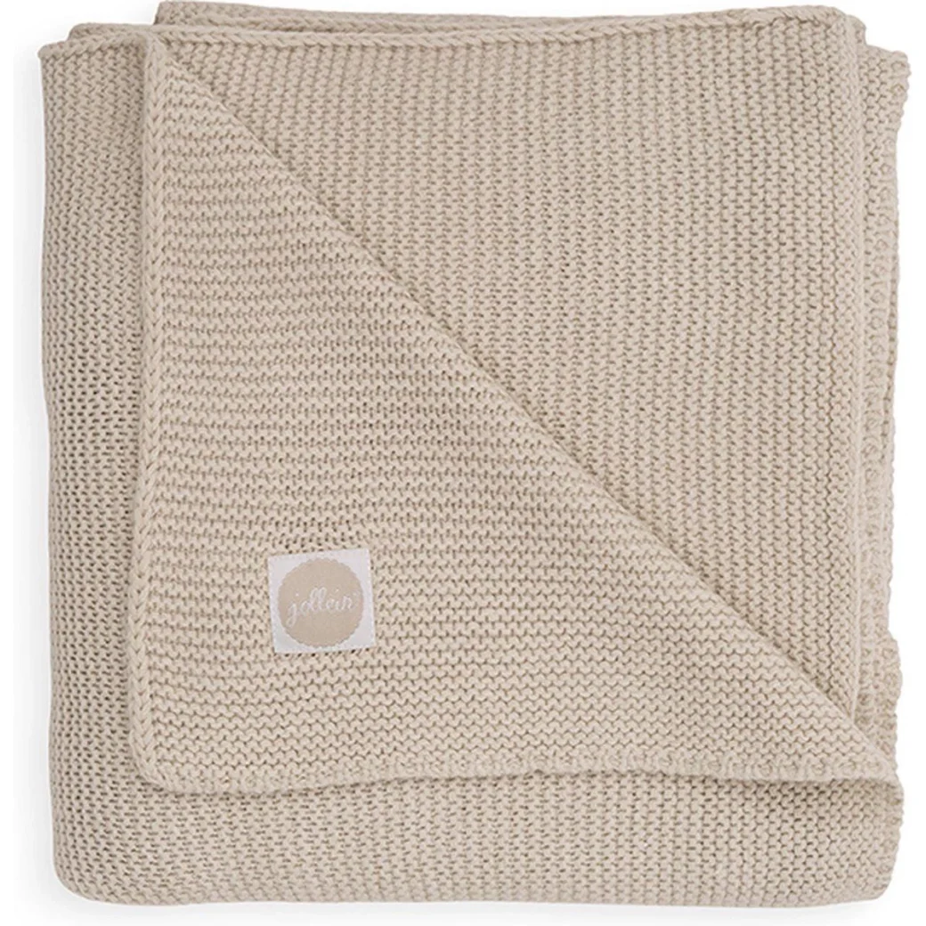 Paturica Jollein Basic Knit Nougat, 100x150 cm