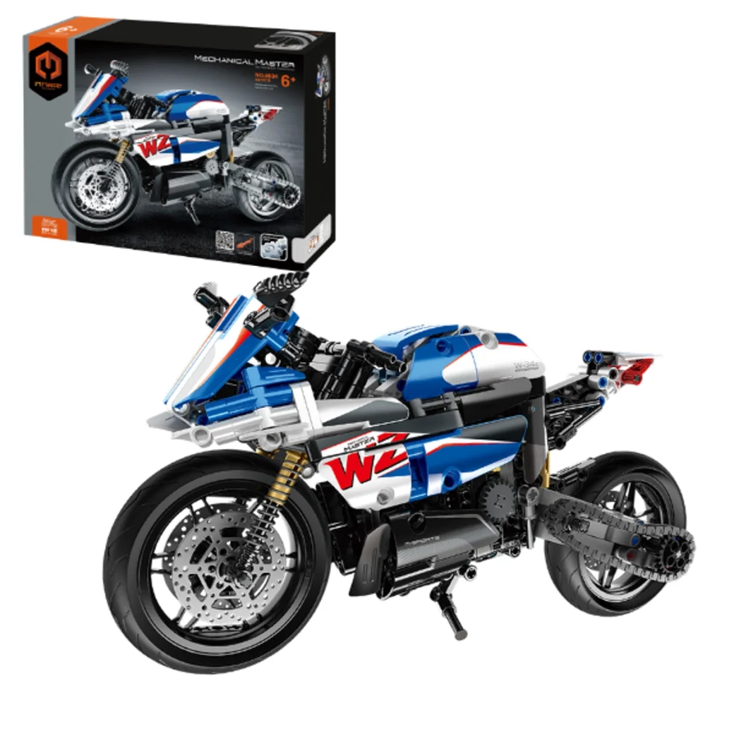 Set de construcție iM Master Mechanical Master „Motocicletă”, 542 piese
