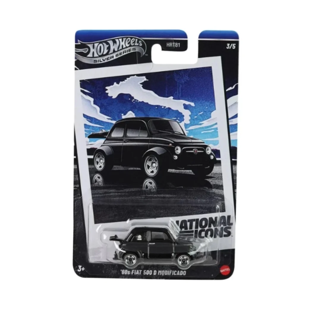 Set Hot Wheels Silver Series 2025 «National Icons» 1:64, în as.