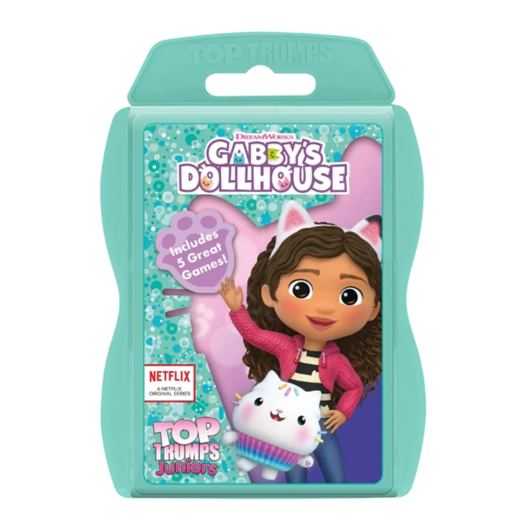 Настольная игра Top Trumps Junior "Gabby's Dollhouse" (рум.)