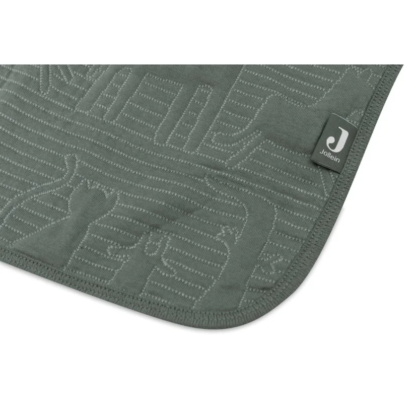 Paturica Jollein Jungle Jambo Ash Green/Laurel, 100x150 cm