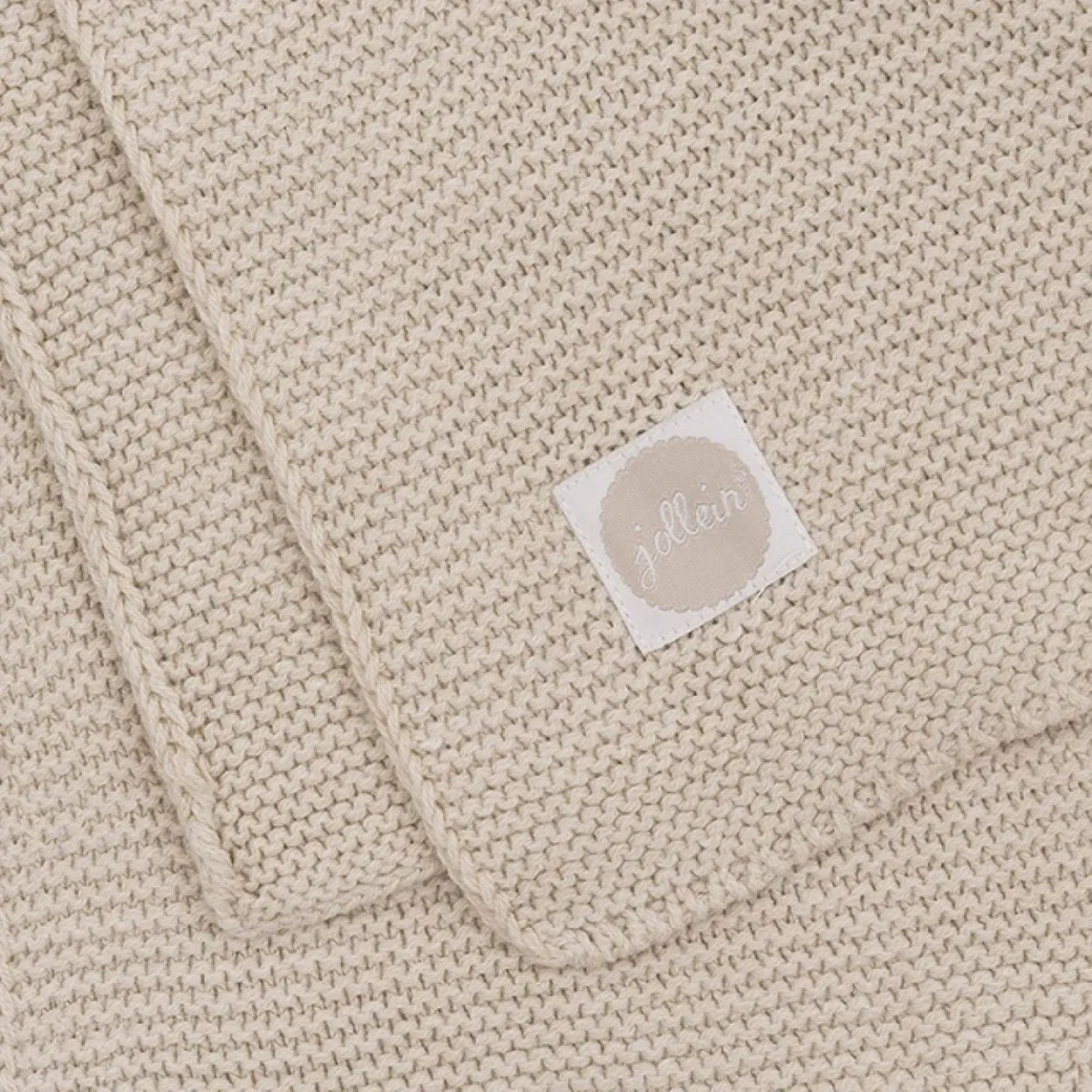 Paturica Jollein Basic Knit Nougat, 75x100 cm
