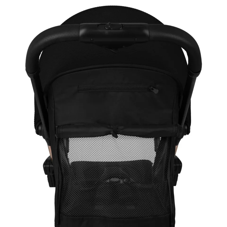Carucior cu pliere automata KikkaBoo Eden Black