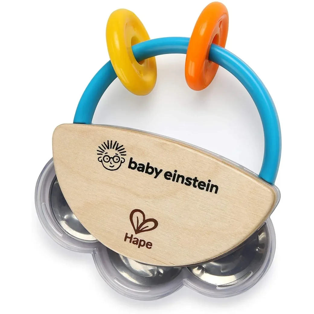 Игрушка Baby Einstein Маленький деревянный бубен foto