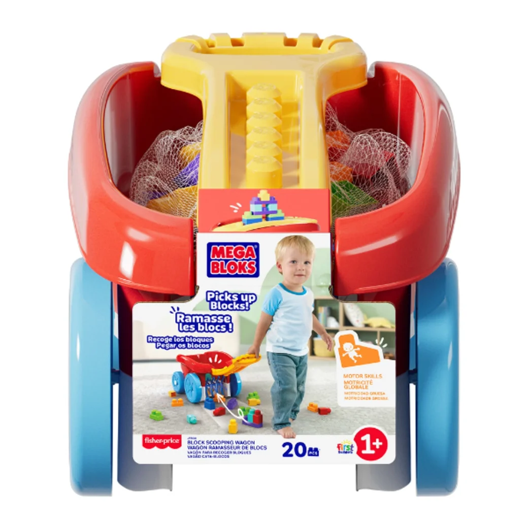 Constructor cărucior "Mega Bloks", 20 piese
