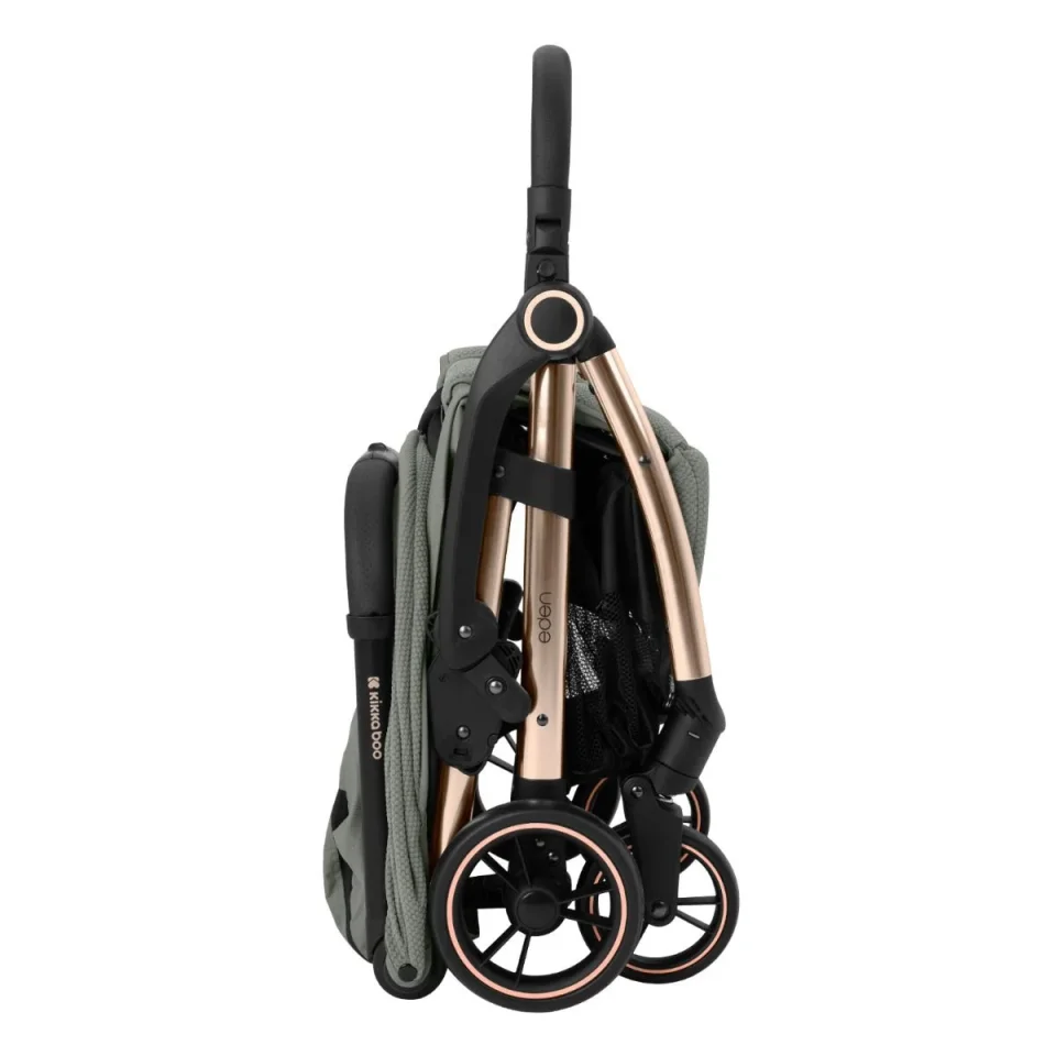 Коляска с автоматическим складыванием KikkaBoo Eden Army Green