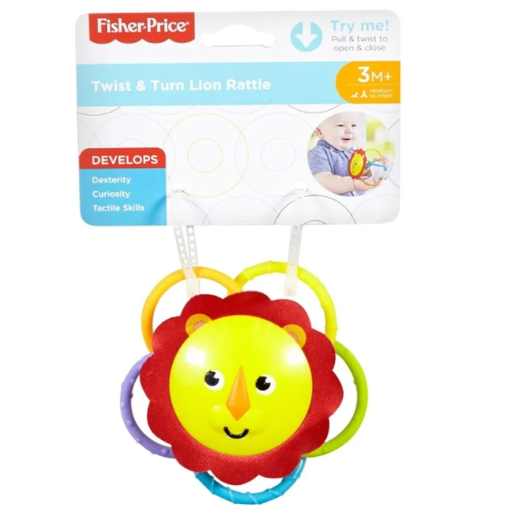 Fisher-Price Погремушка - прорезыватель "Зверушка", в ассортименте