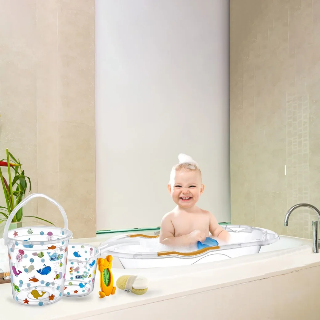 Набор для ванной BabyJem White из 6 предметов