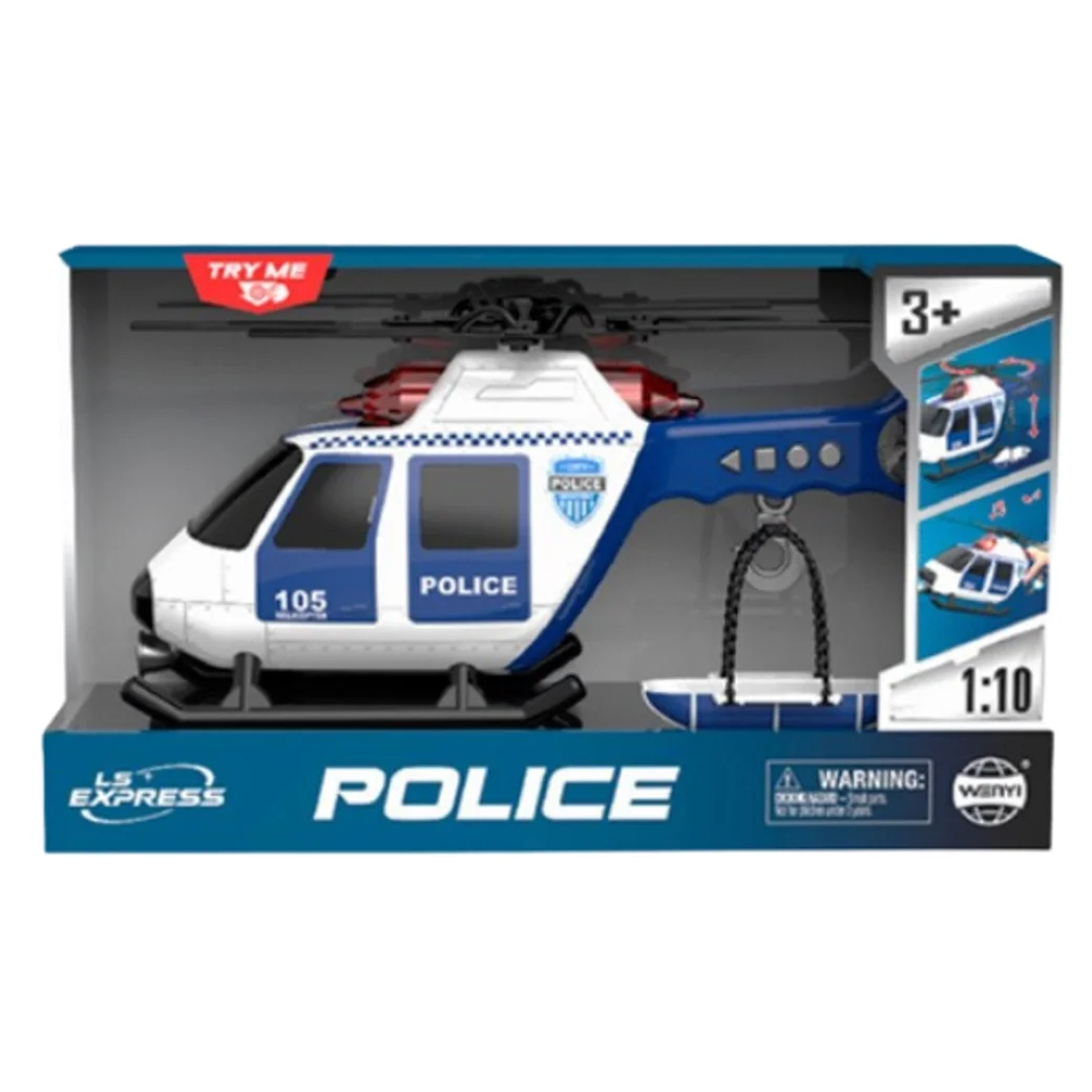 1:10 Elicopter "Poliția" (lumini /sunete)