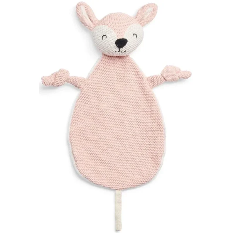 Jucarie textila pentru suzeta Jollein Deer Pale Pink