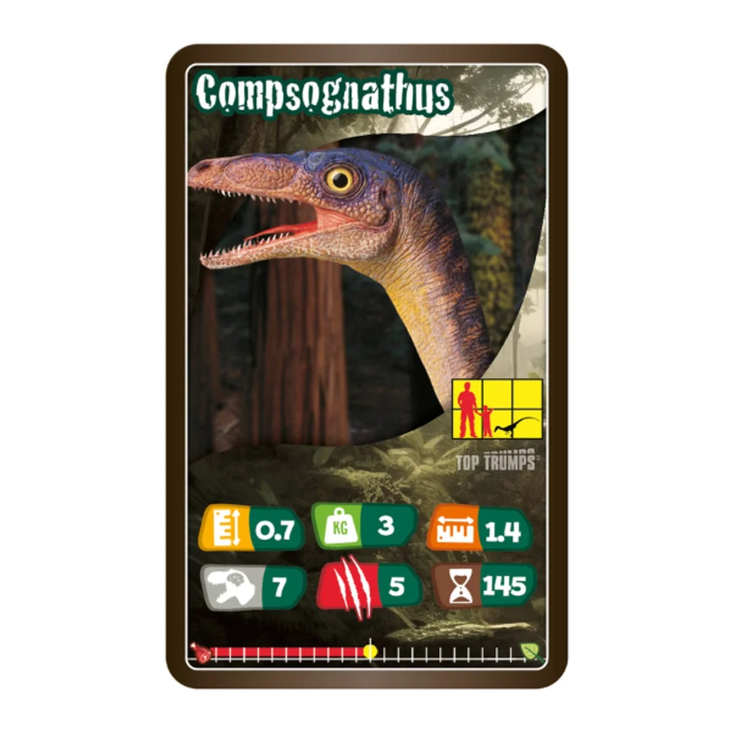 Joc de masă Top Trumps "Dinozauri" (en)
