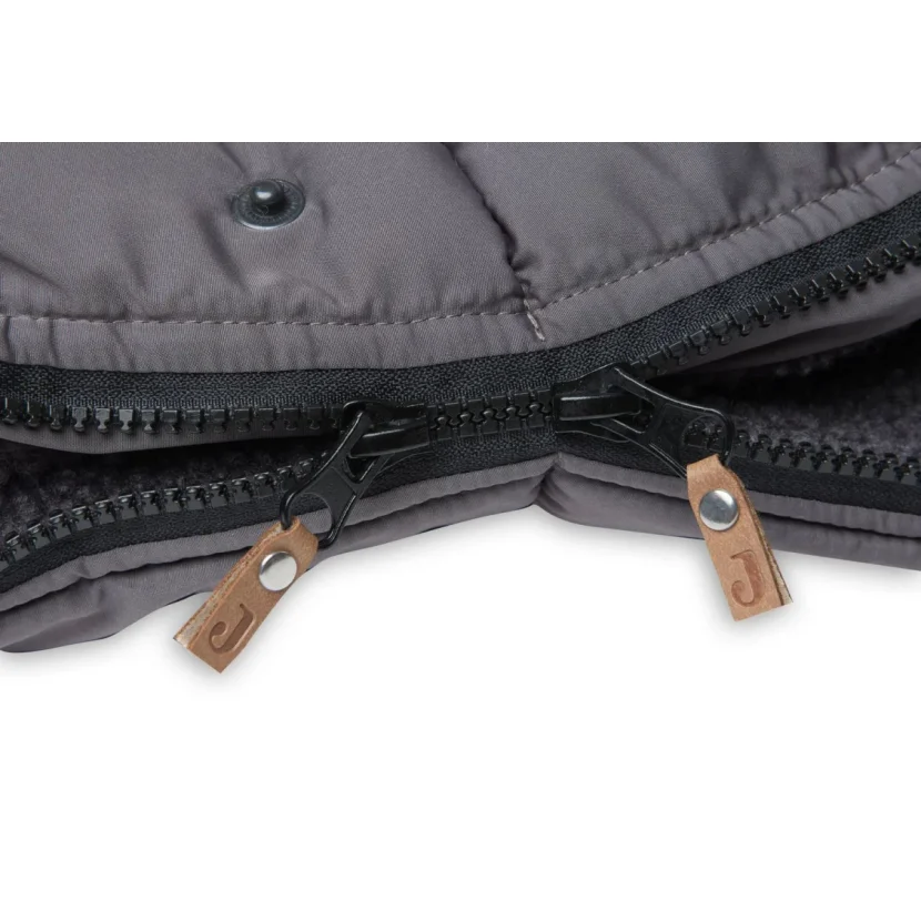 Husa de iarna pentru carucior Jollein Puffed Grey