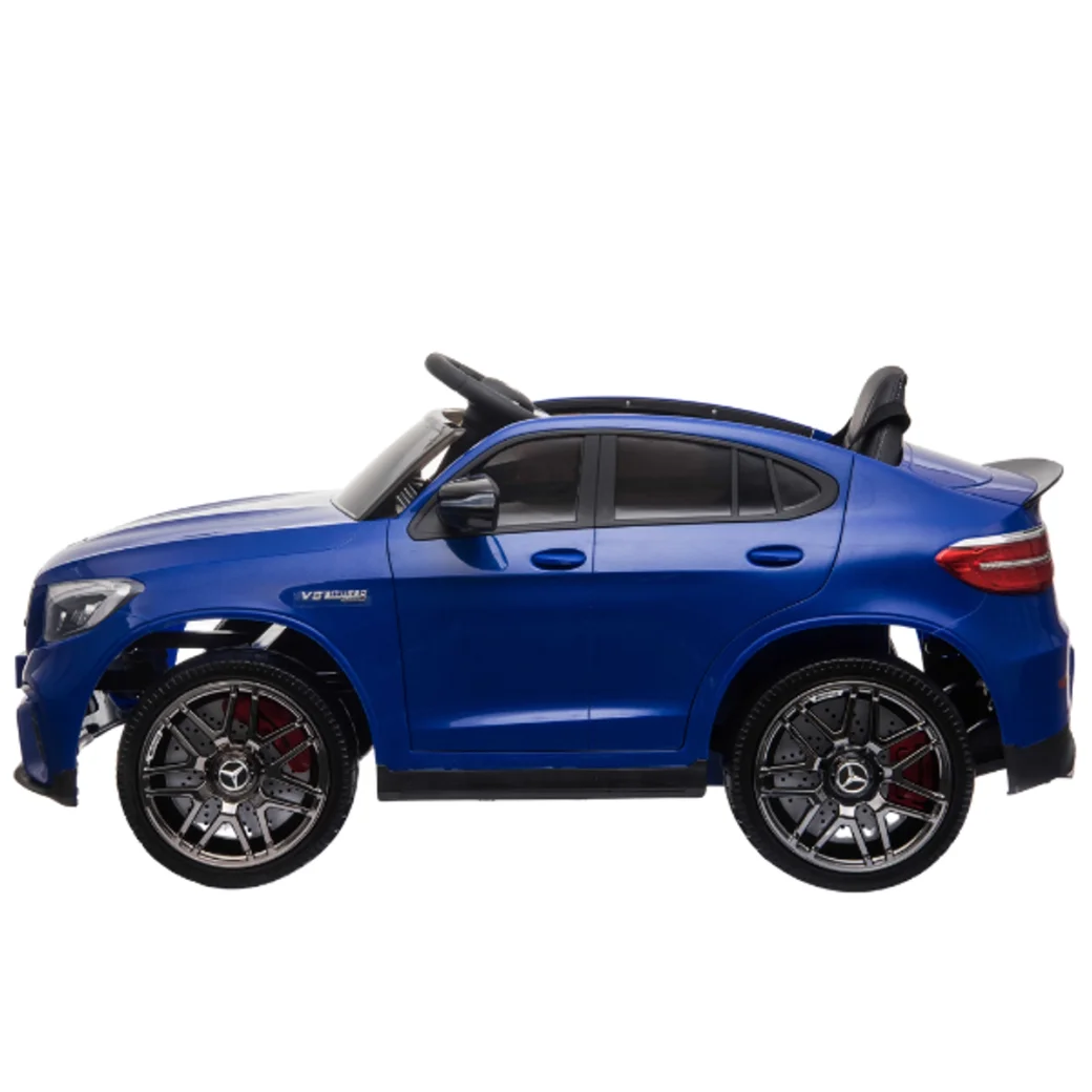 Masinuta electrica MERCEDES-BENZ AMG GLC 63S, 12V7Ah, motor 390x2, roti EVA