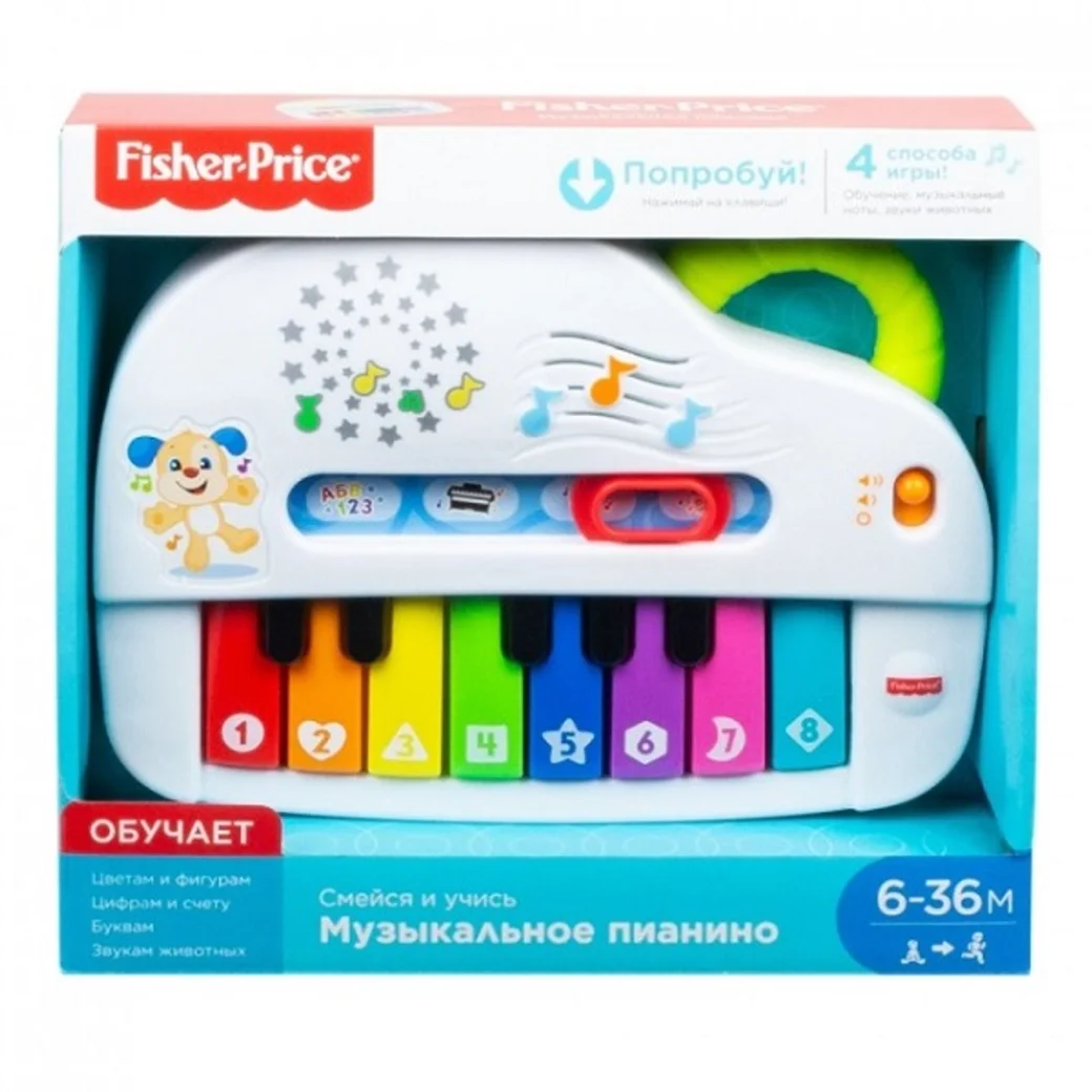 Fisher-Price Пианино Умного щенка обновл. (рус.)
