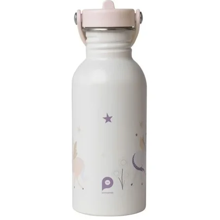 Sticluta termoizolanta din inox cu pai Premaman Unicorn, 500 ml