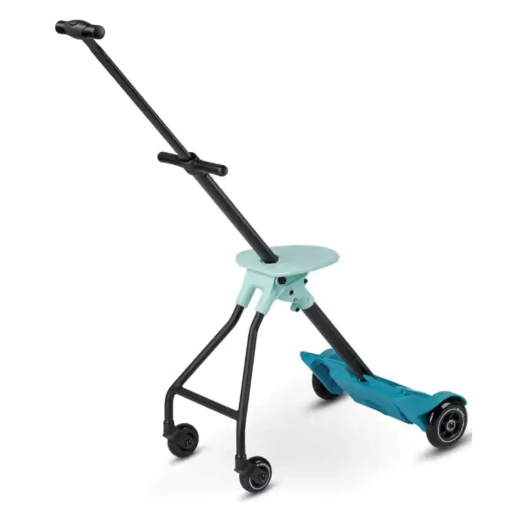 Troller Micro Ride On Luggage Eazy Allrounder Blue foto