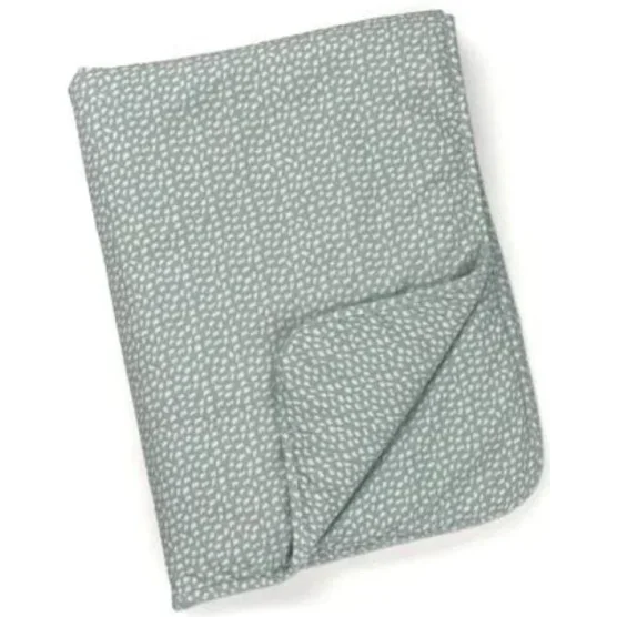 Ультранежный пледик Doomoo Cloudy Kaki из органического хлопка foto