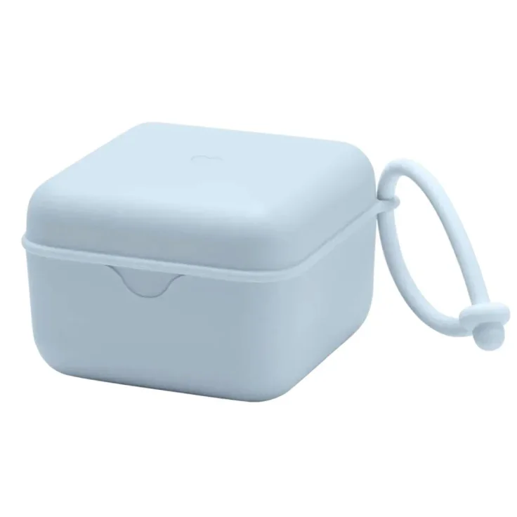 Cutie multifunctionala BIBS Baby Blue pentru depozitare suzete foto
