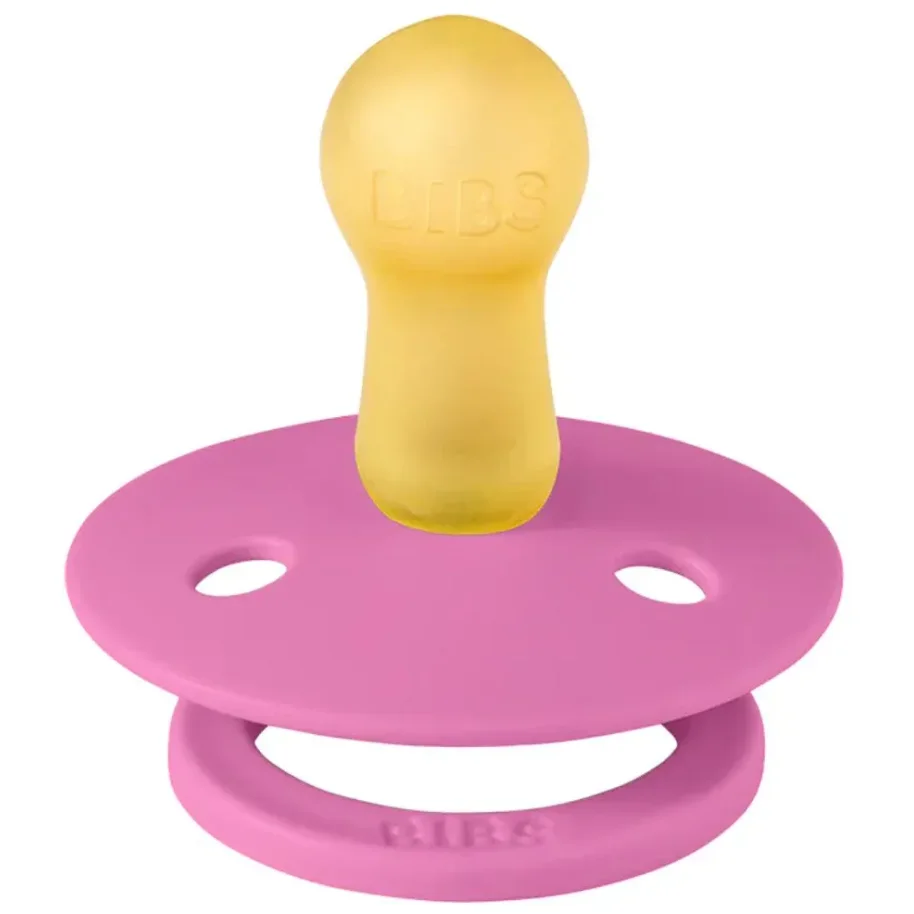 Suzeta rotunda din latex BIBS Bubblegum (6-18 luni) foto
