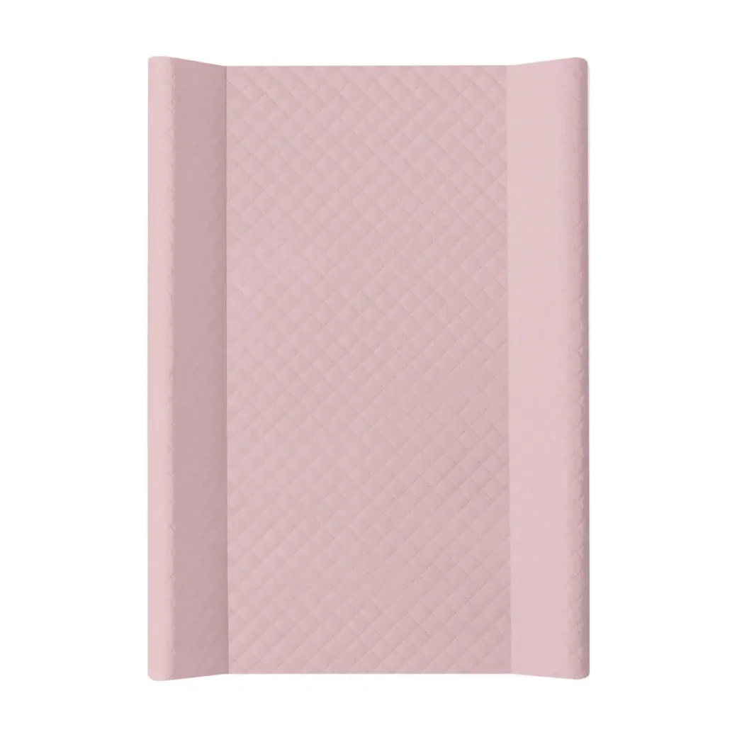 Твердый пеленальный коврик с 2 сторонами Ceba Baby Comfort Caro Pink, 70x50 см foto