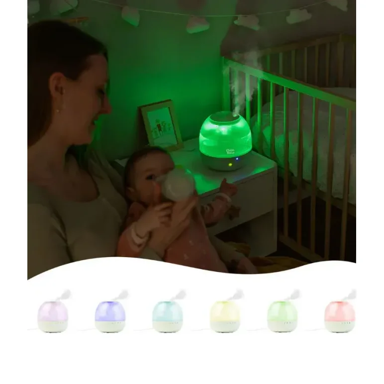 Umidificator si lampa de veghe Badabulle Bubble foto