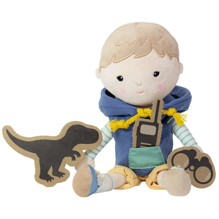 Papusa de plus Petite&Mars Max, 35 cm foto