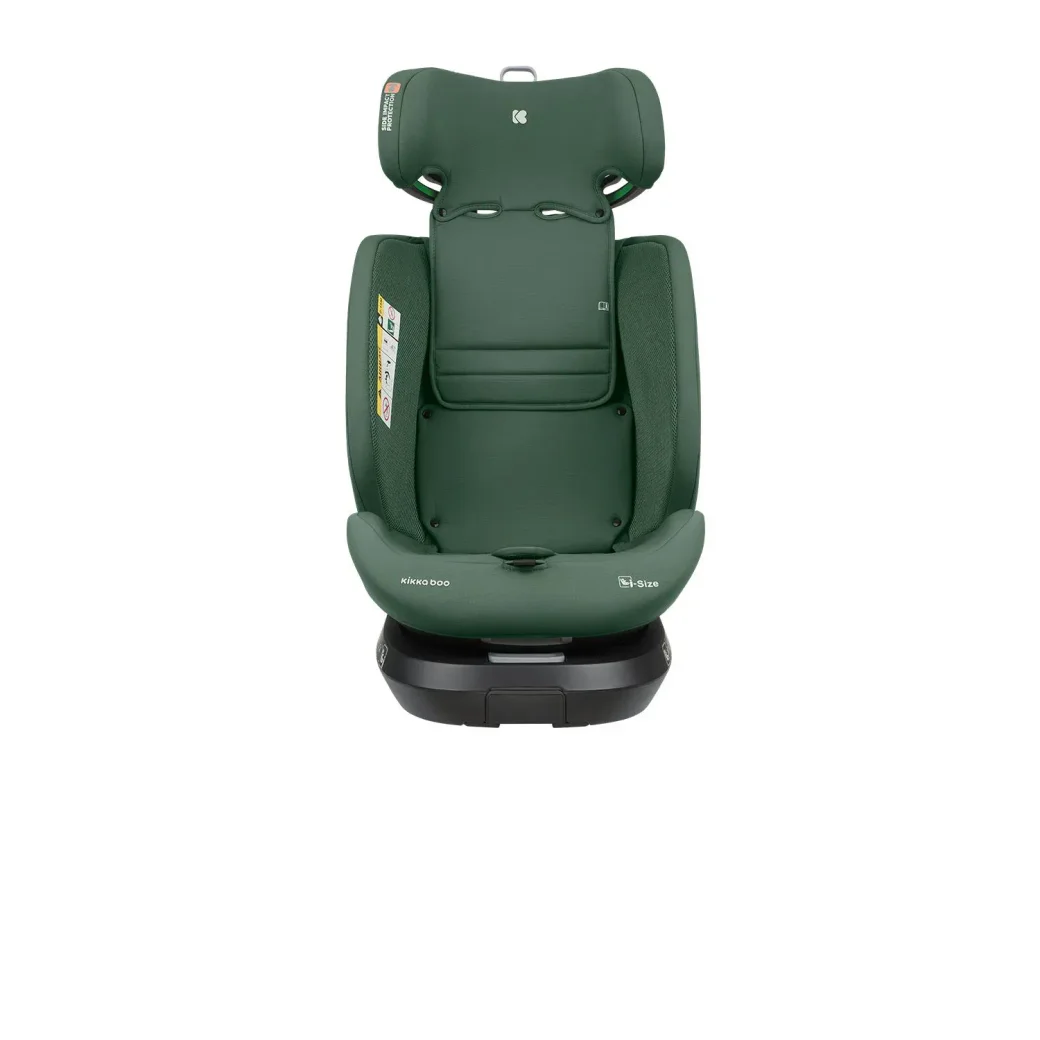 Вращающееся автокресло с изофиксом KikkaBoo i-Orbit Army Green, 40-150 см foto