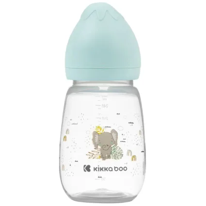 Бутылочка с широким горлышком KikkaBoo Savanna Mint, 260 мл foto