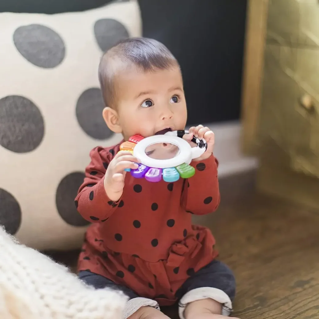 Jucarie multisenzoriala de dentitie Baby Einstein Caracatita vesela foto