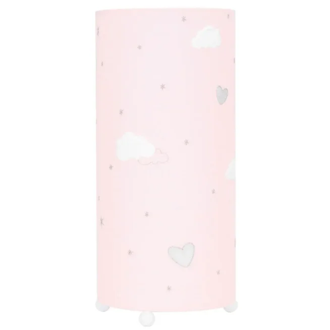 Lampa de noapte KikkaBoo Dream Big Pink foto