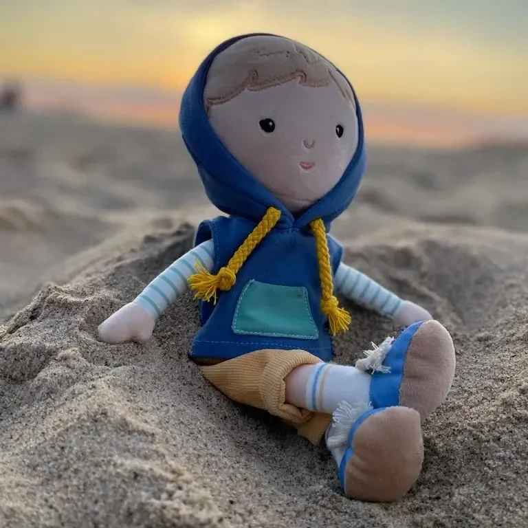 Papusa de plus Petite&Mars Max, 35 cm foto