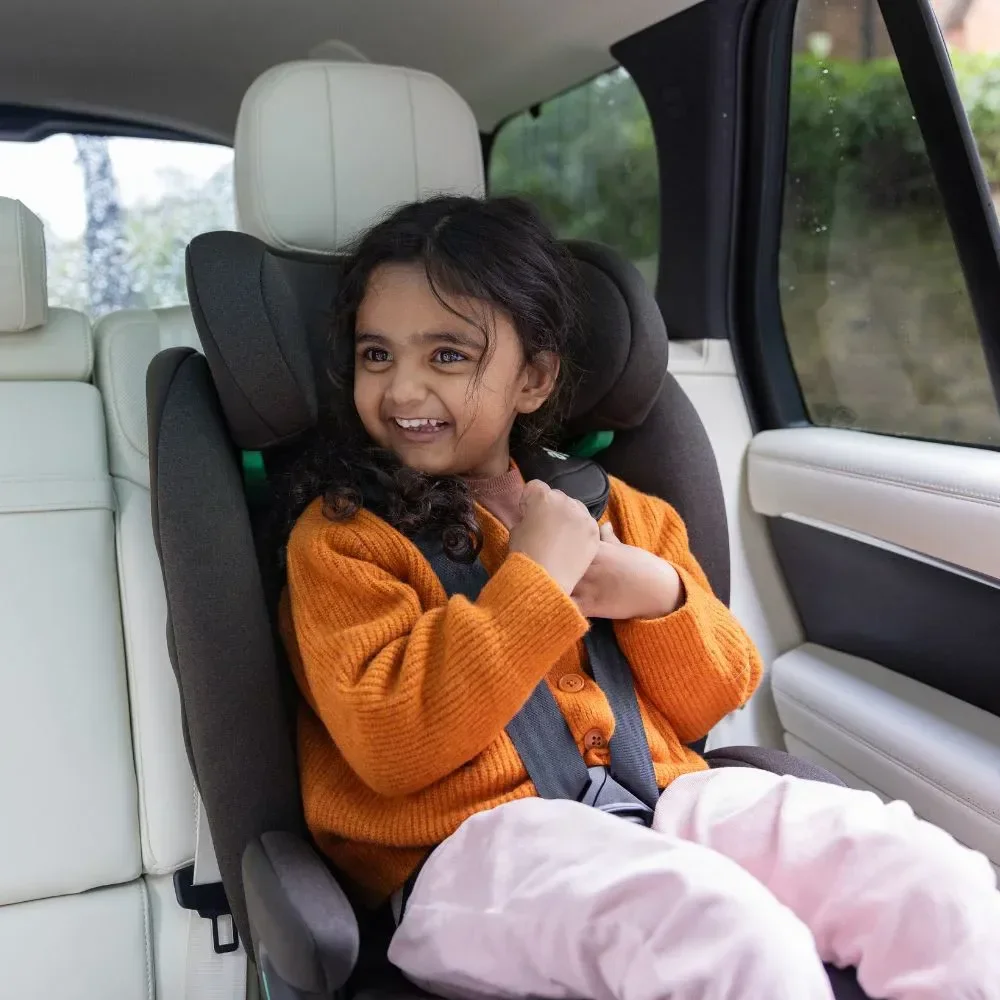 Scaun auto cu isofix Joie i-Irvana Gray Khaki, 76-150 cm, certificat R129 foto