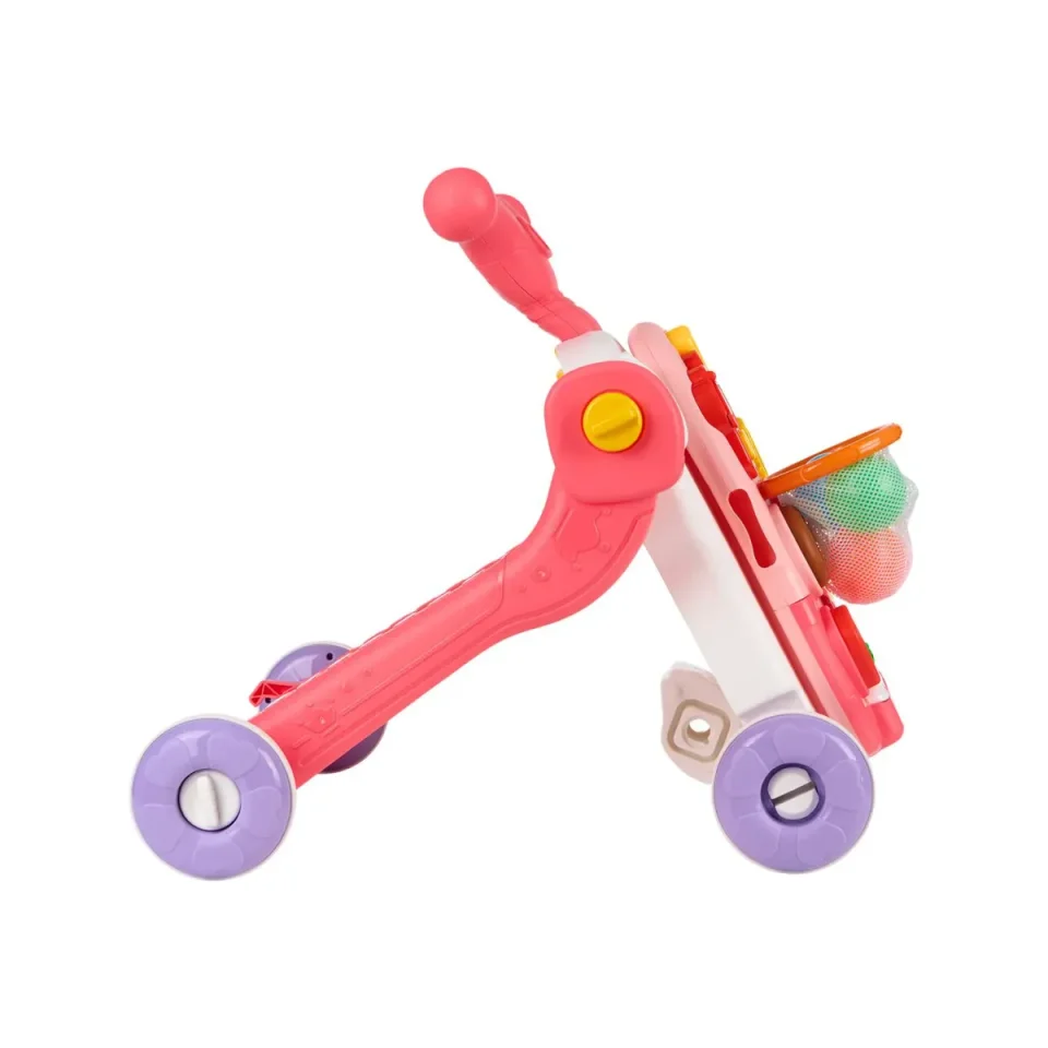 Ходунки 4 в 1 KikkaBoo Sweet Escape Pink foto