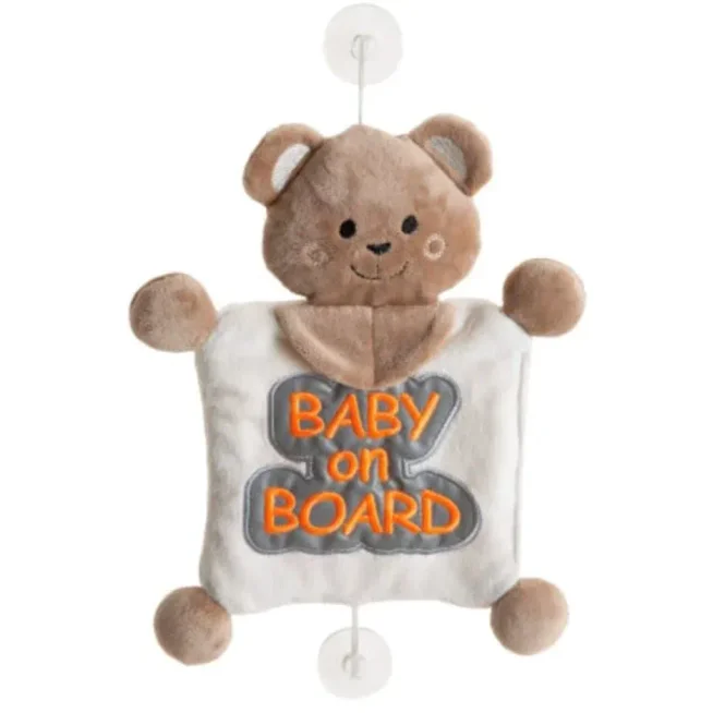 Jucarie de plus BabyJem Baby on Board Maro deschis foto