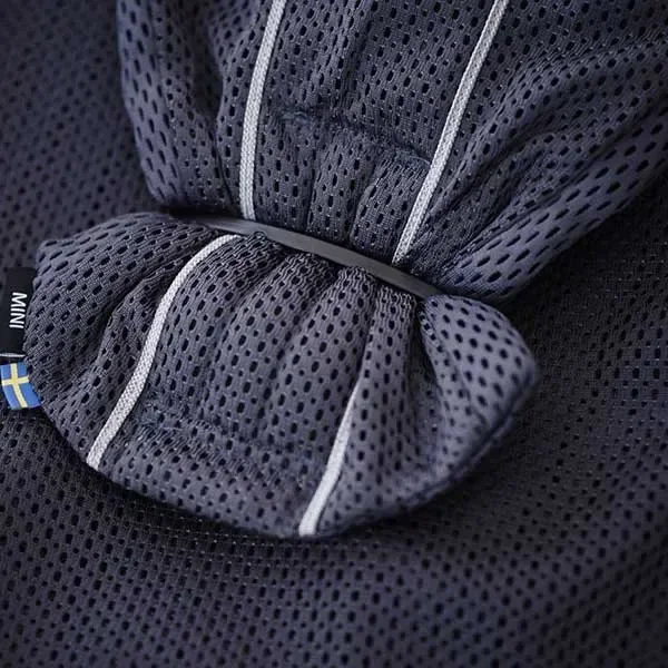 Анатомический мультифункциональный рюкзак-кенгуру BabyBjorn Mini Anthracite, 3D Mesh foto