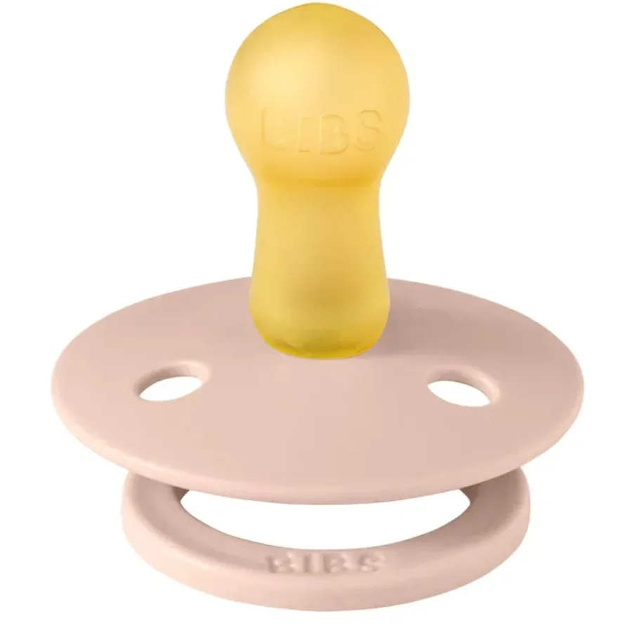 Set 2 suzete rotunde din latex BIBS Colour Cloud/Blush (0-6 luni) foto