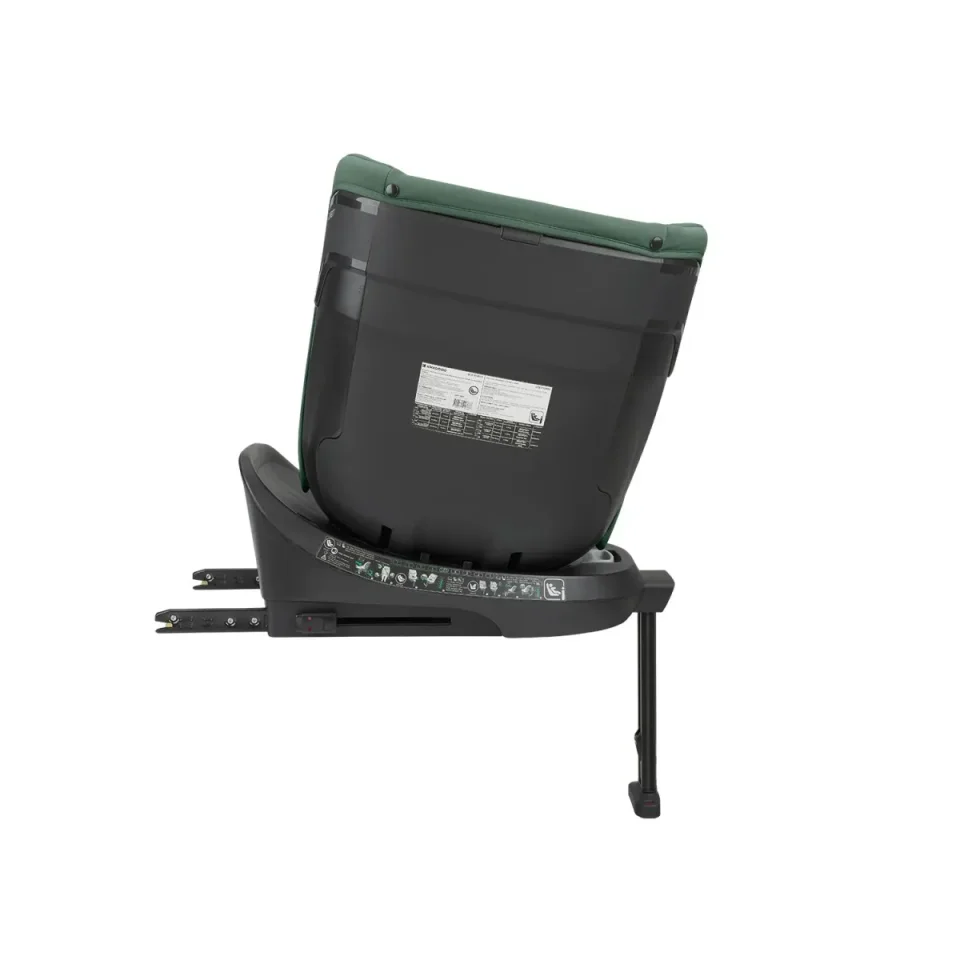 Вращающееся автокресло с изофиксом KikkaBoo i-Orbit Army Green, 40-150 см foto
