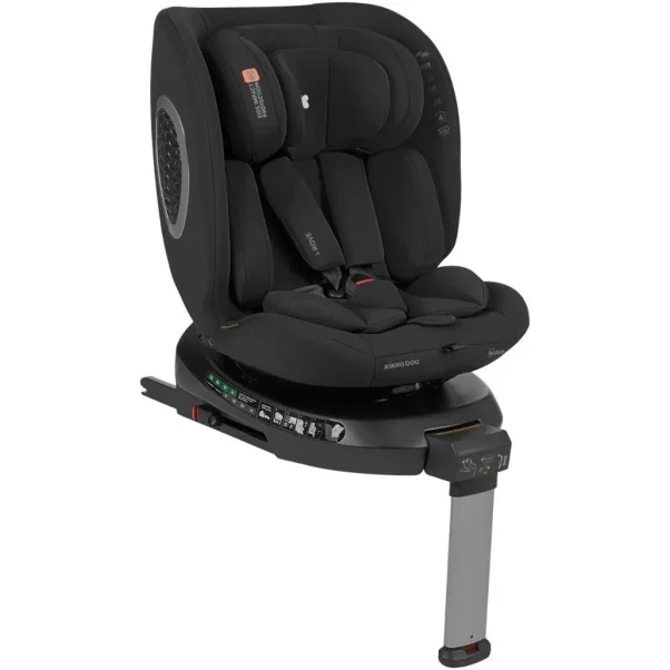 Вращающееся автокресло с изофиксом KikkaBoo i-Rove Black, 40-150 см foto