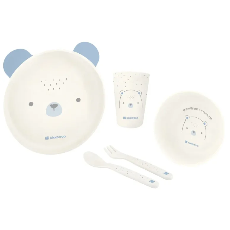 Набор для кормления KikkaBoo Bear with me Blue foto