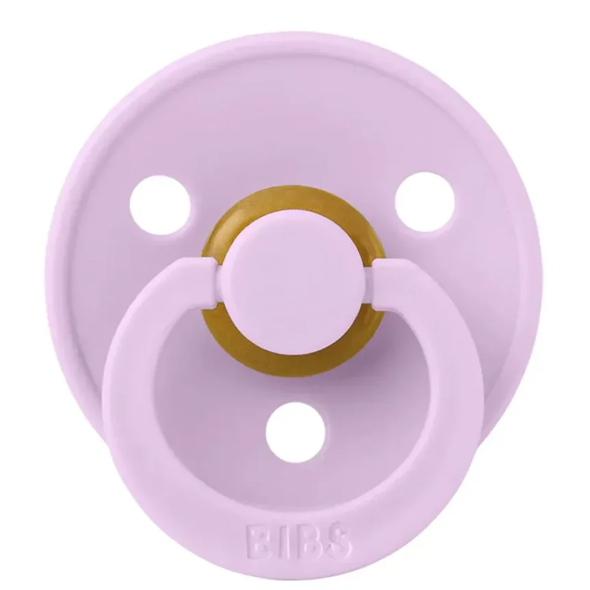 Suzeta rotunda din latex BIBS Violet Sky (6-18 luni) foto