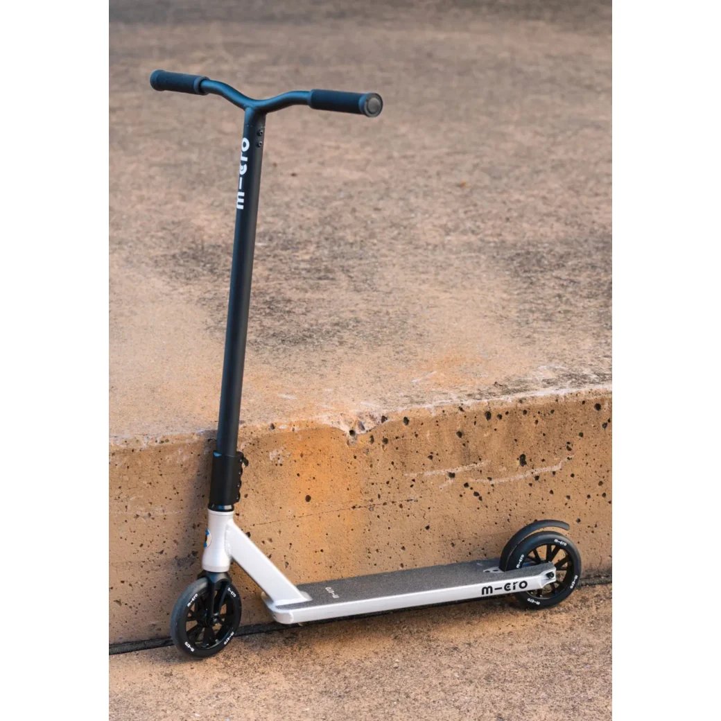 Trotineta pentru trucuri adulti Micro Trooper Black/Silver foto