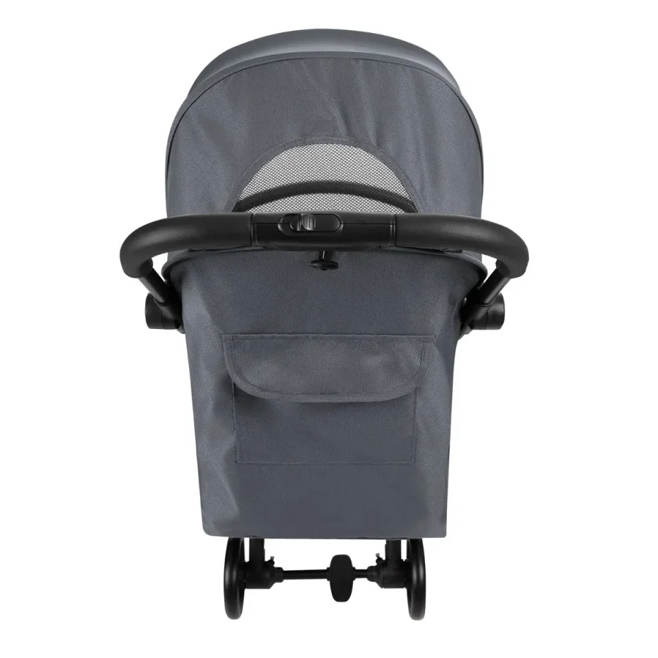 Коляска с автоматическим складыванием KikkaBoo Joy Dark Grey foto