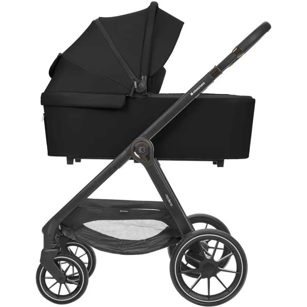 Carucior 3 in 1 KikkaBoo Modena Black foto