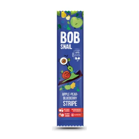 bob snail bomboane naturale "mere-pere-afine" (14 gr.)