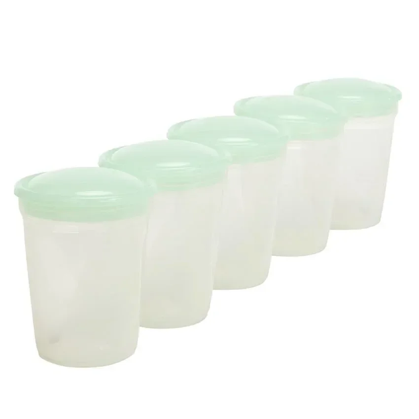 Set recipiente pentru mancare Premaman, 200 ml, 5 buc. foto