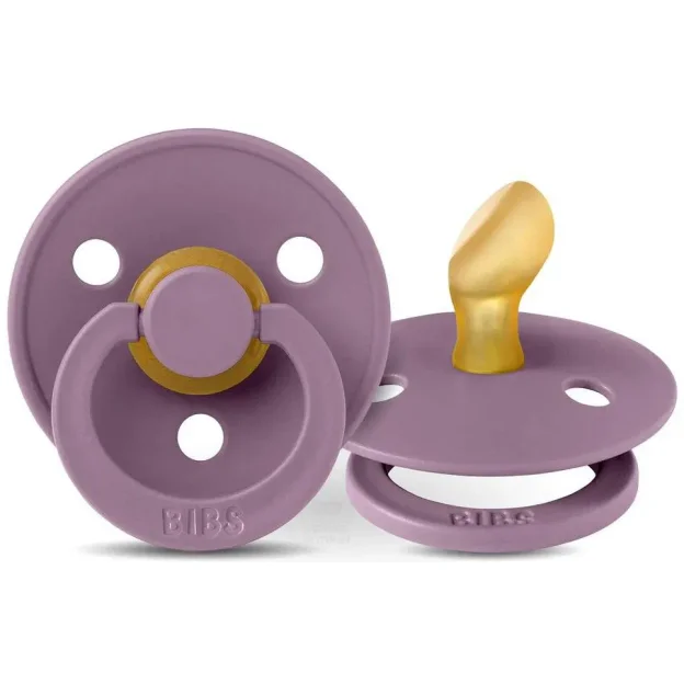 Suzeta anatomica din latex BIBS Mauve (6-18 luni) foto